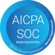 SOC 2 Type II and SOC 3 compliance badge