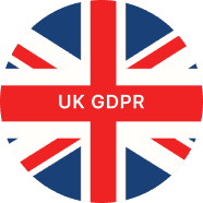 GDPR UK compliant badge